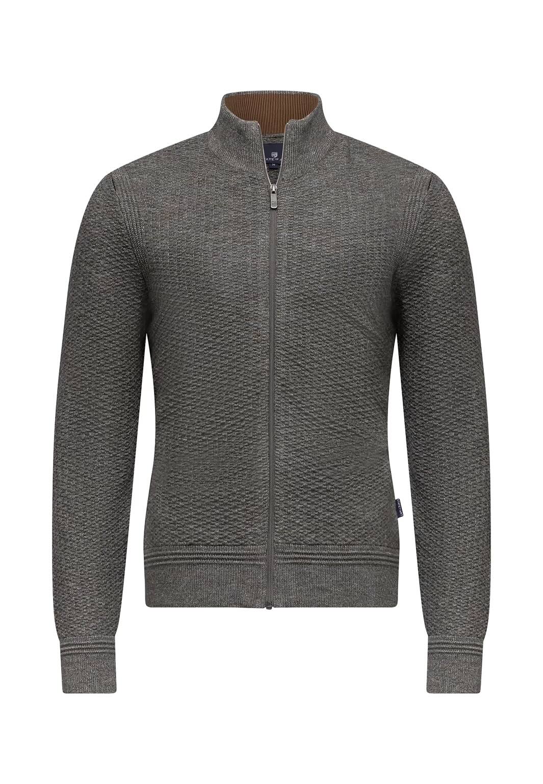 Vest gemêleerd - grijs blauw bruin