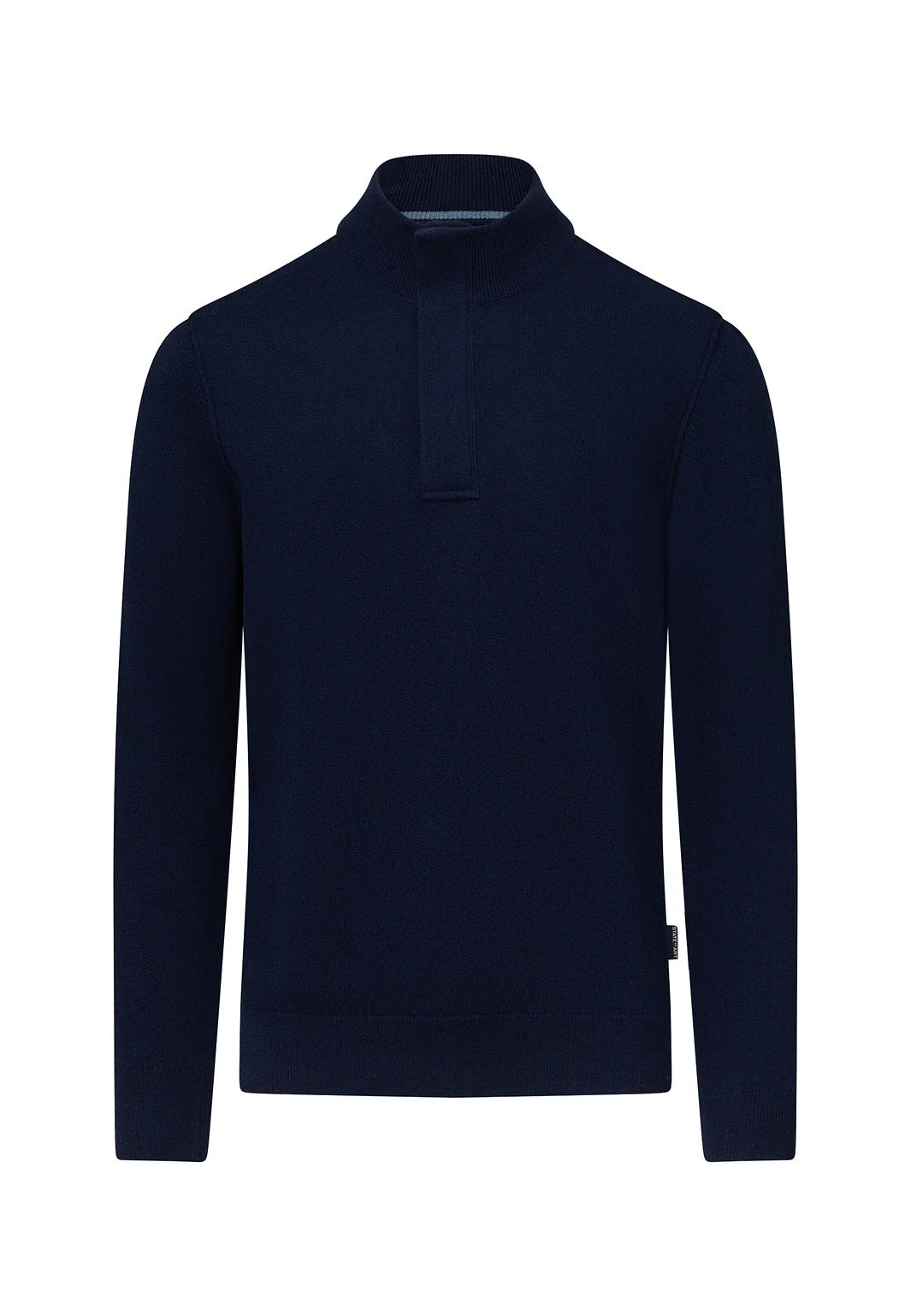 Trui met rits - donkerblauw