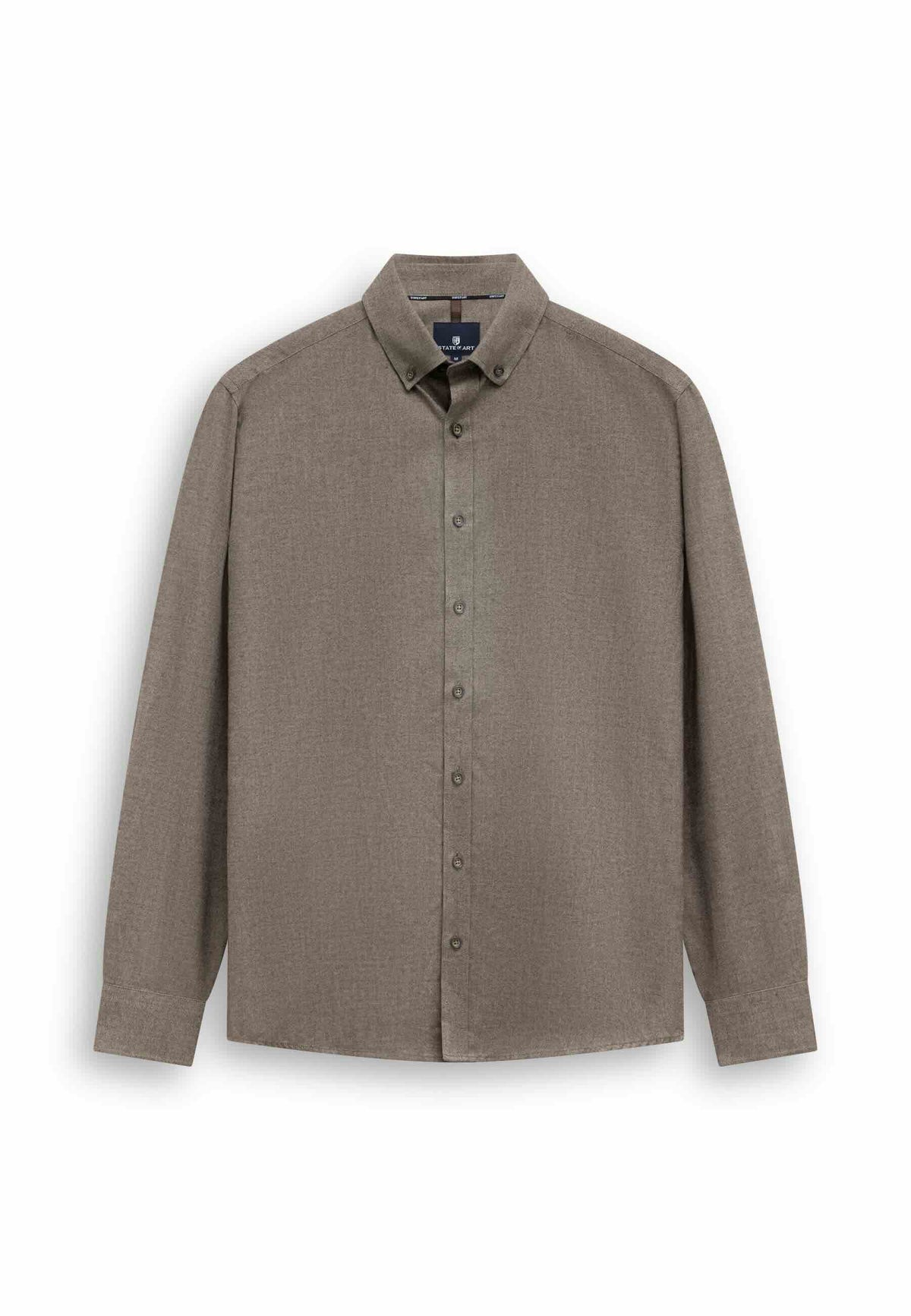 Overhemd twill - taupe / beige
