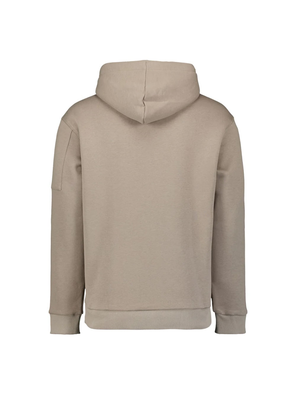 Sweater met capuchon - beige grijs