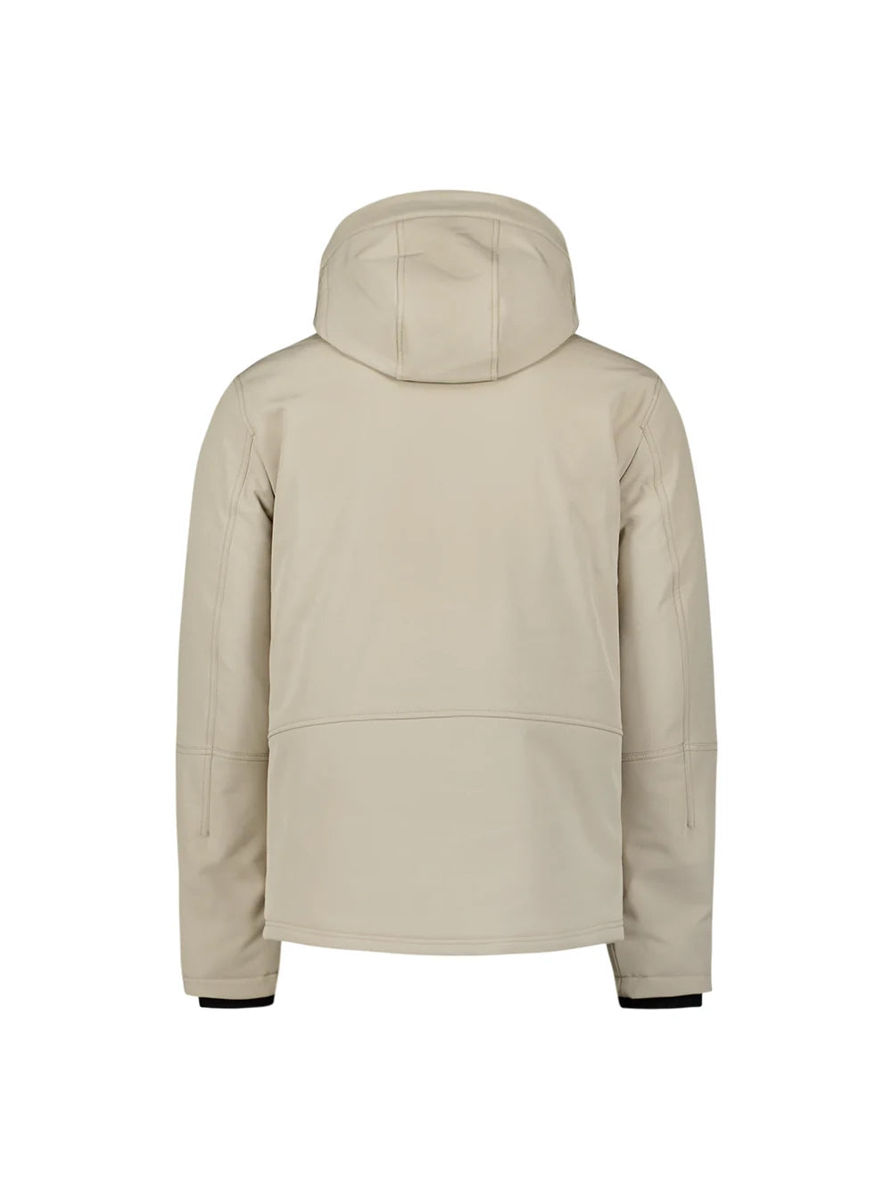 Jack softshell met afneembare capuchon- beige