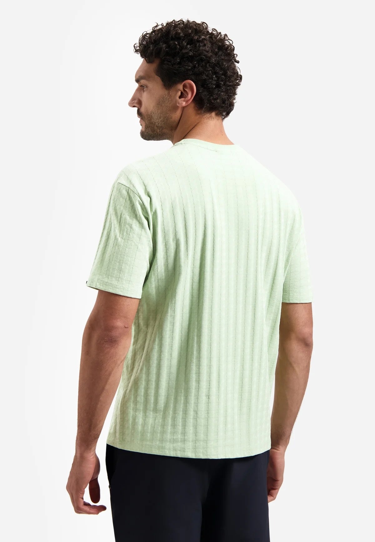 T-shirt reliëf - groen