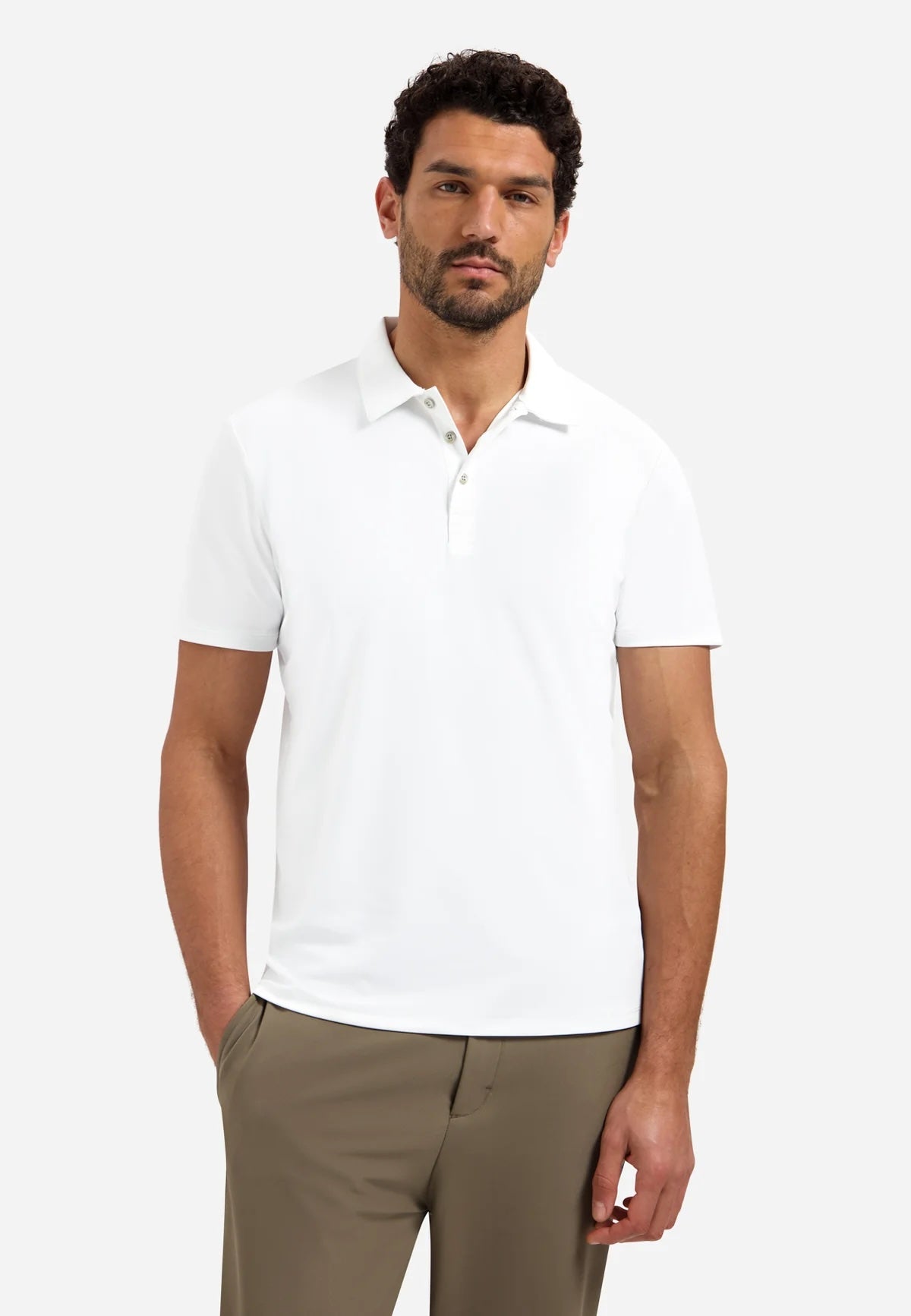 SEDOC polo travel - wit