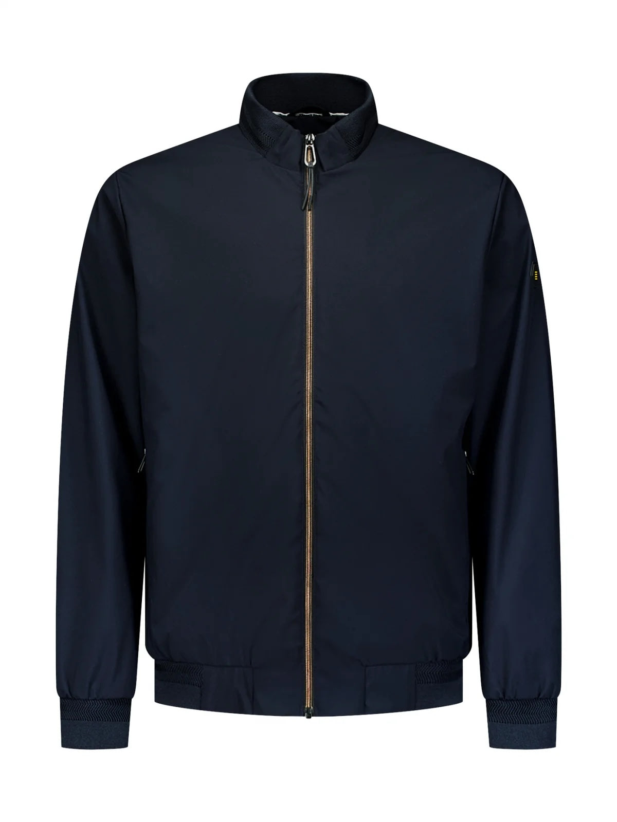 Jack contrasterende rits- blauw