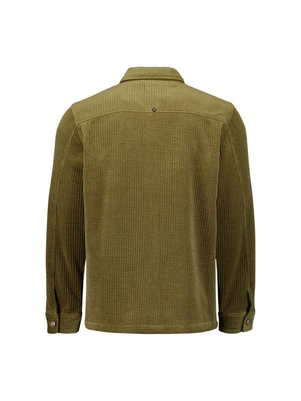 Overshirt corduroy - army
