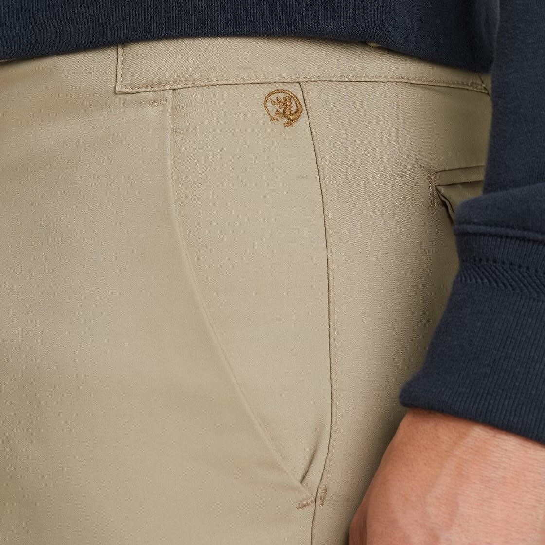 Chino RISER slim fit - khaki