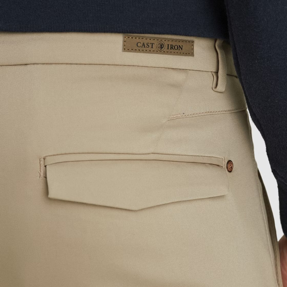 Chino RISER slim fit - khaki