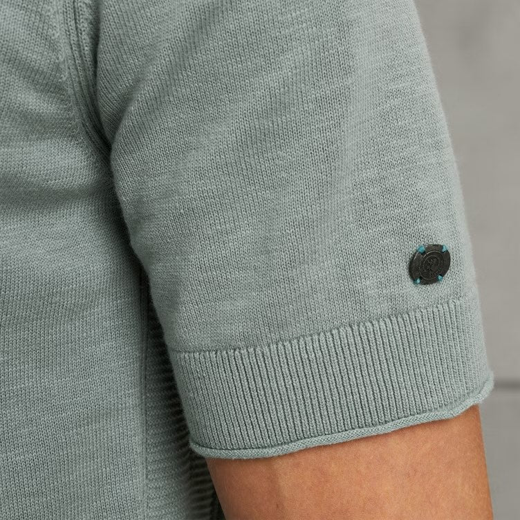 T-shirt met raglanmouw - blauw