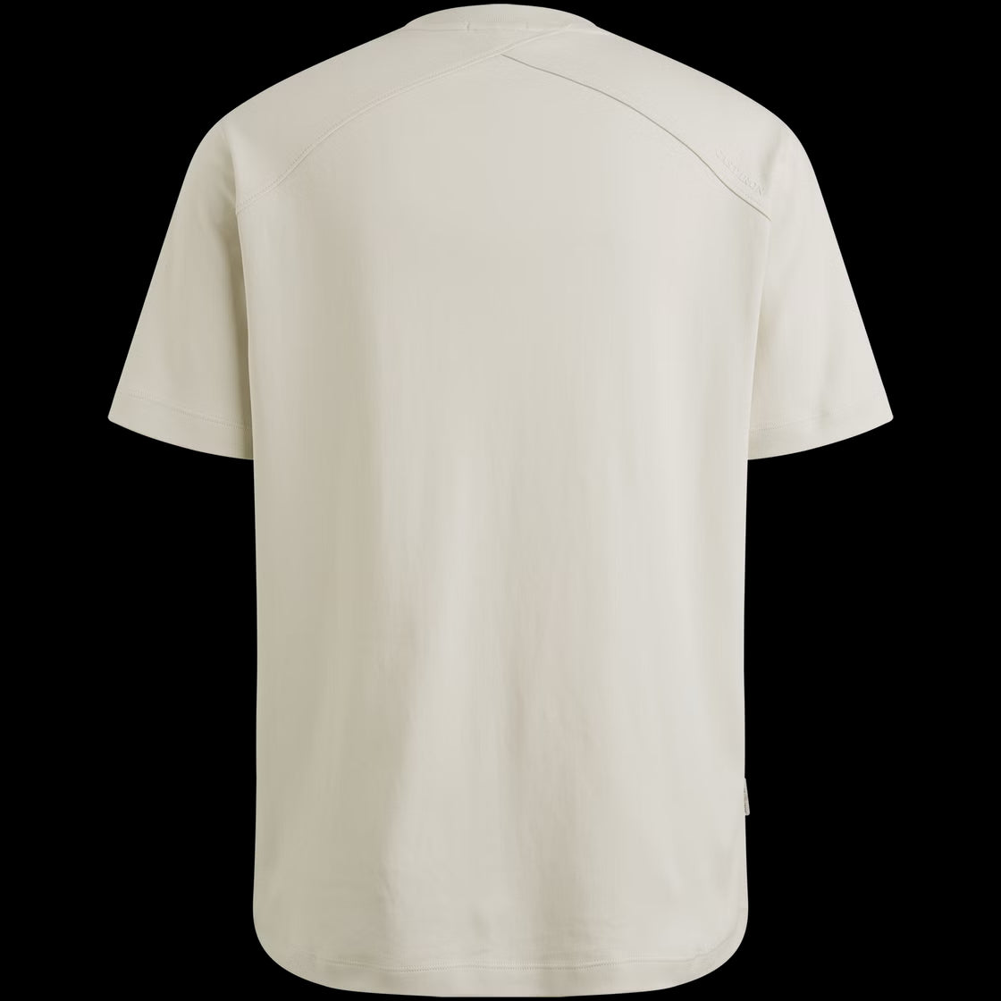 T-shirt met artwork - beige