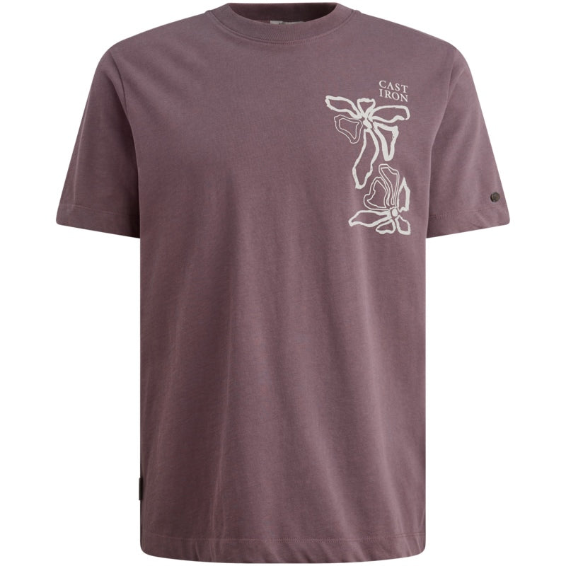 T-shirt van jersey met artwork - ephemera