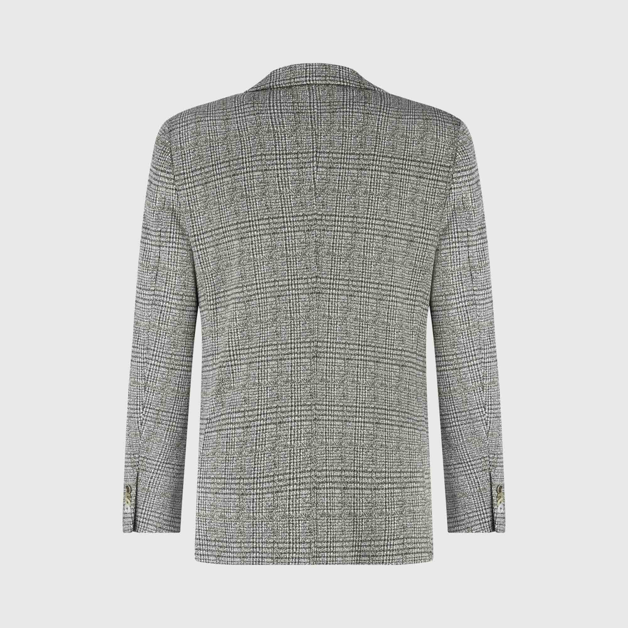 Colbert ruit jersey - groen