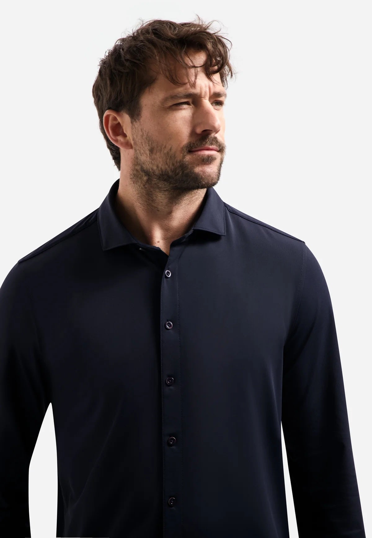 SEDOC overhemd travel - blauw