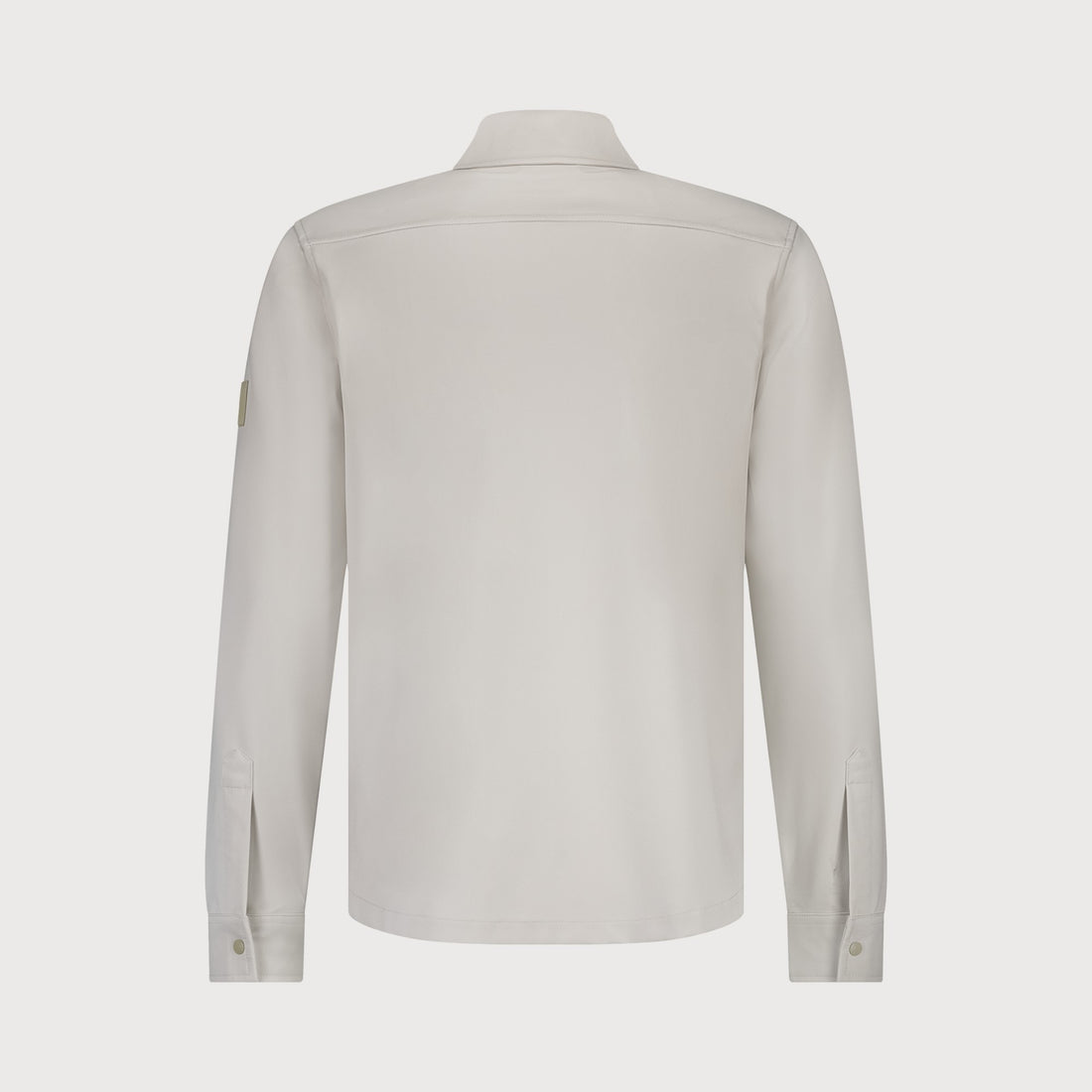 Overshirt travel met ritssluiting - grijs