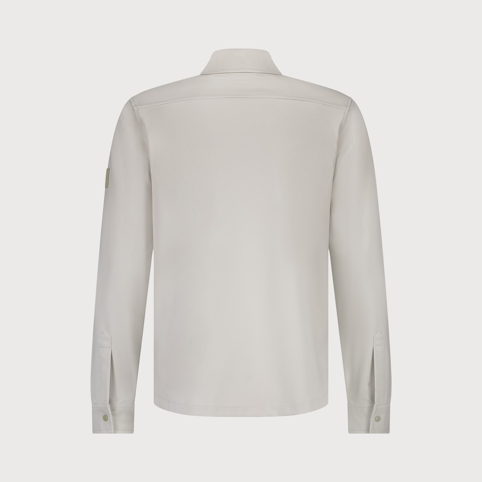 Overshirt travel met ritssluiting - grijs