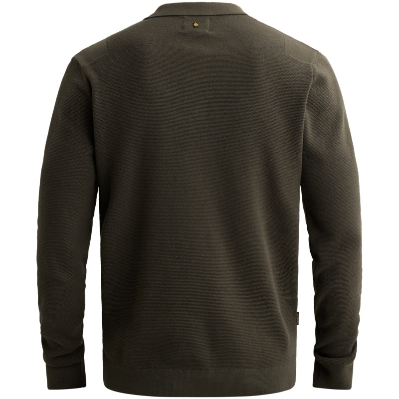 Polo lange mouw - beluga
