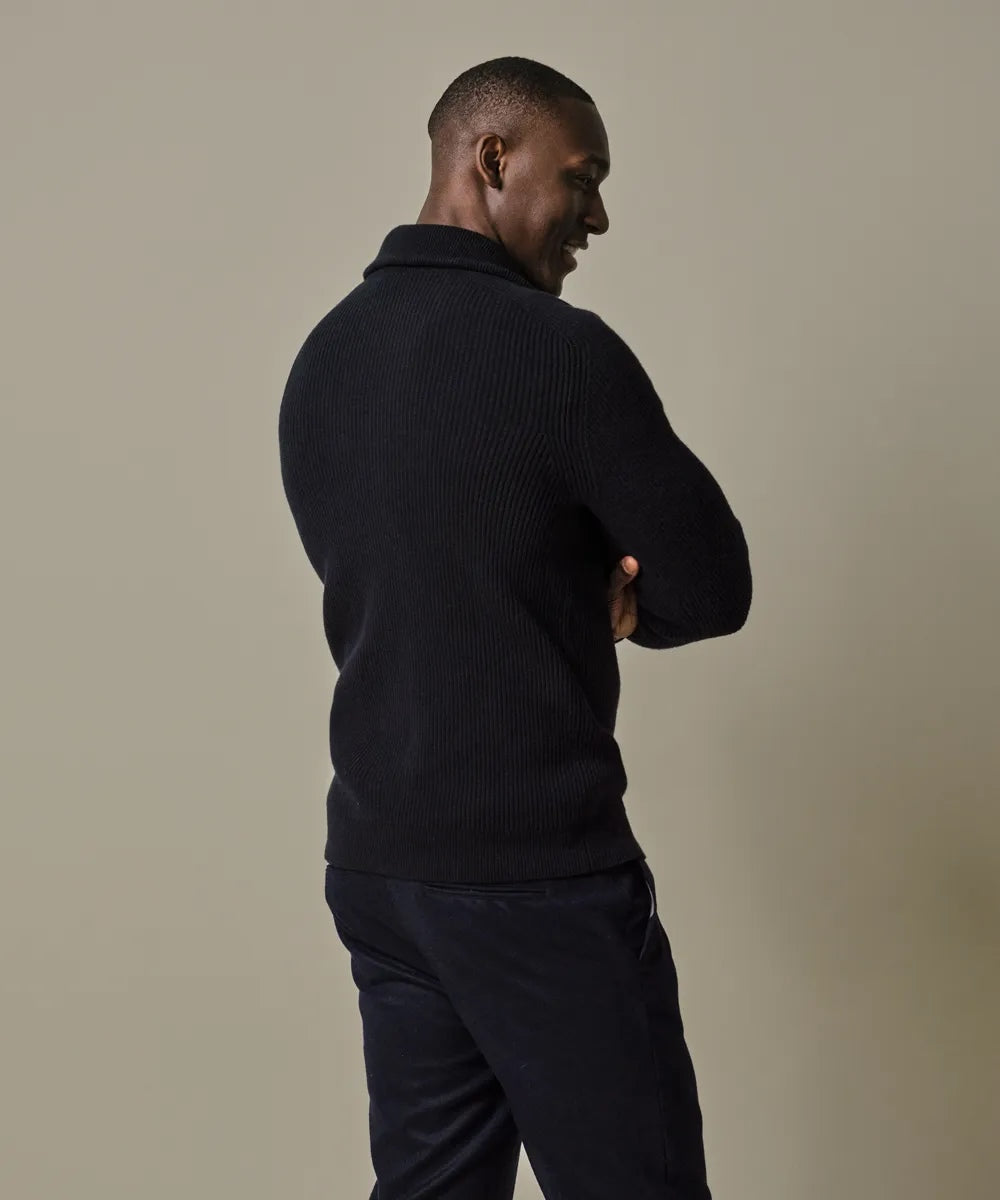 Trui schipper - navyblauw