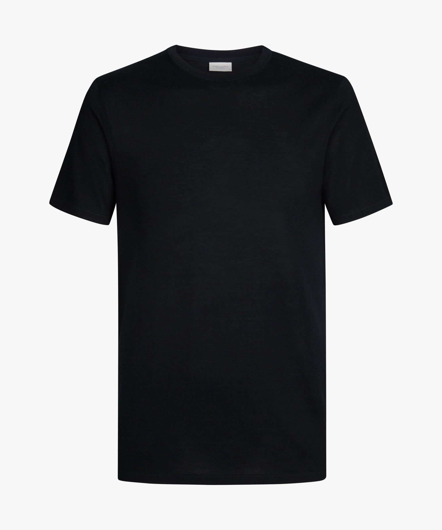 T-shirt luxury basic - blauw