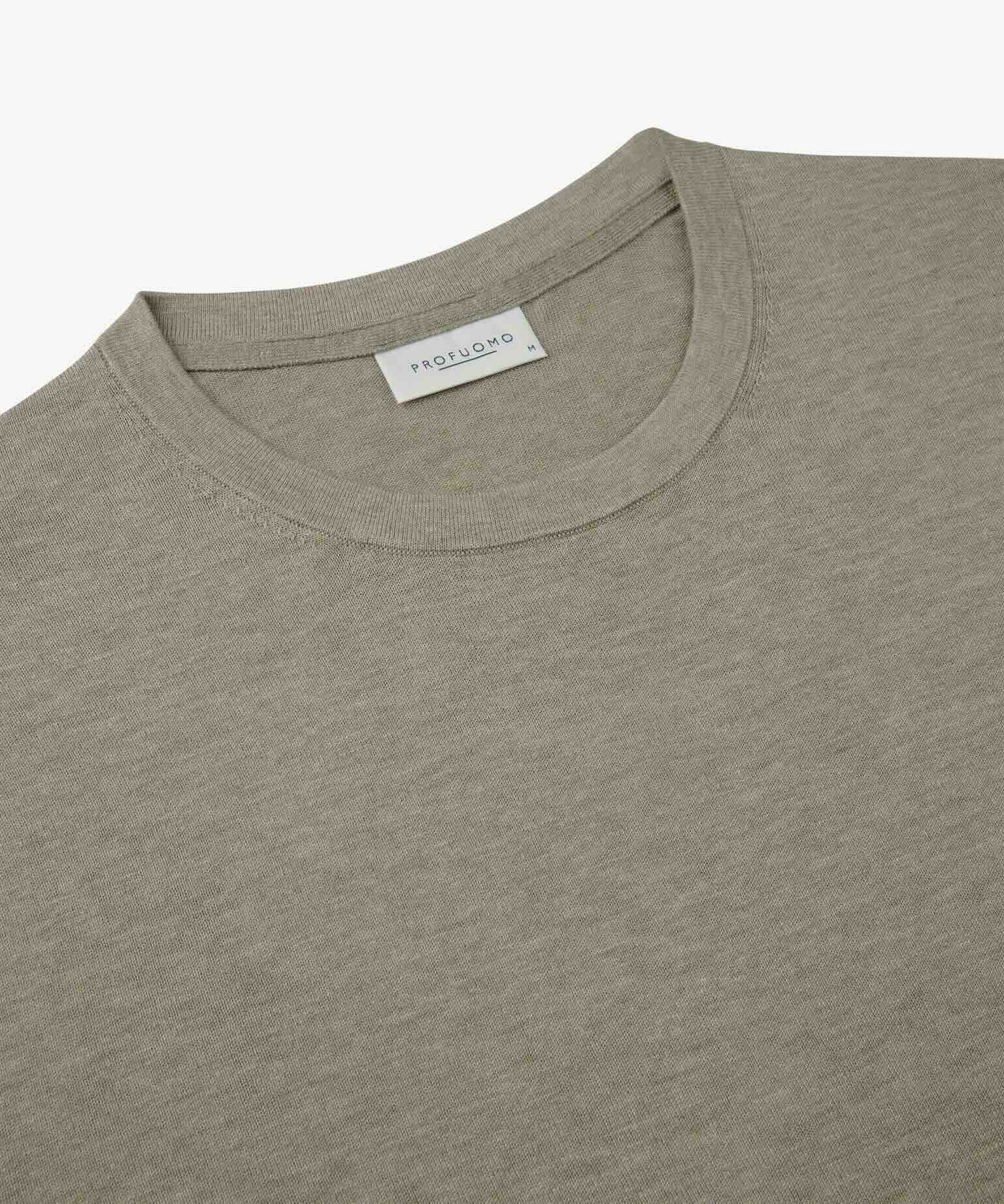 T-shirt luxury basic - beige