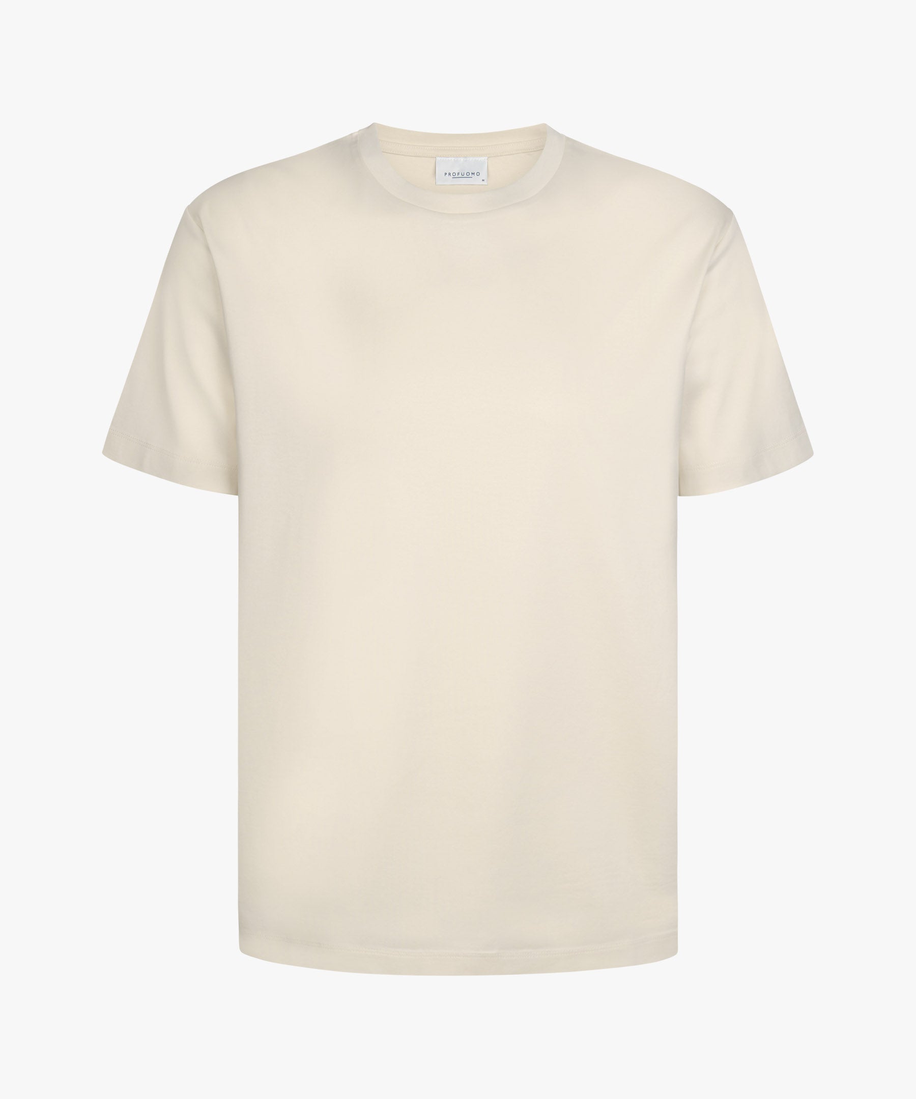 T-shirt pima katoen - ecru