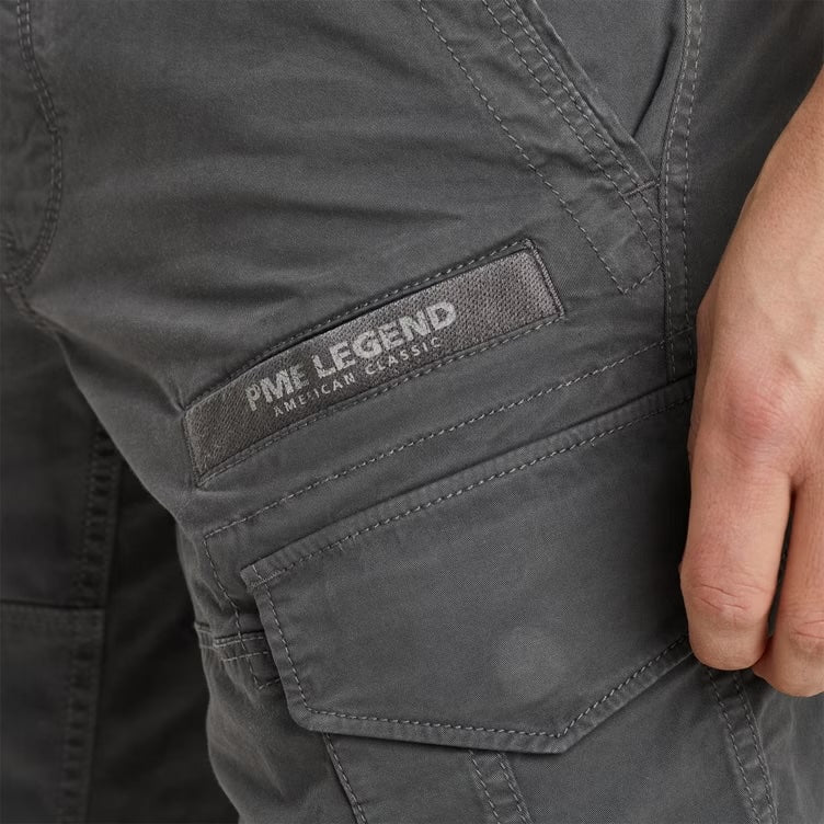 Short Nordrop tapered fit cargo - grijs