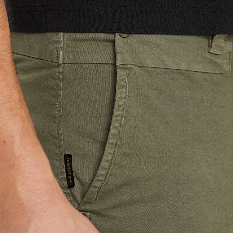 Short American classic chino - groen