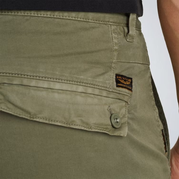 Short American classic chino - groen
