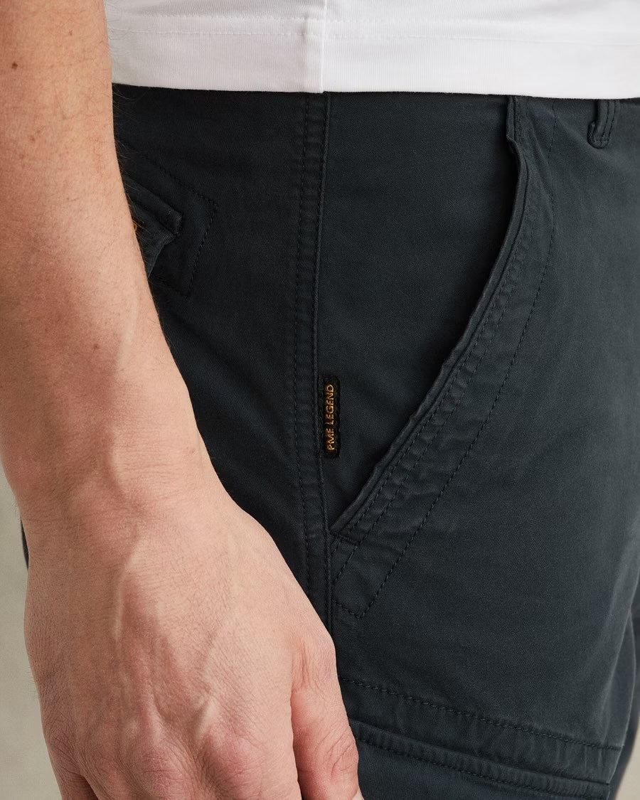Short Nordrop tapered fit cargo - carbon