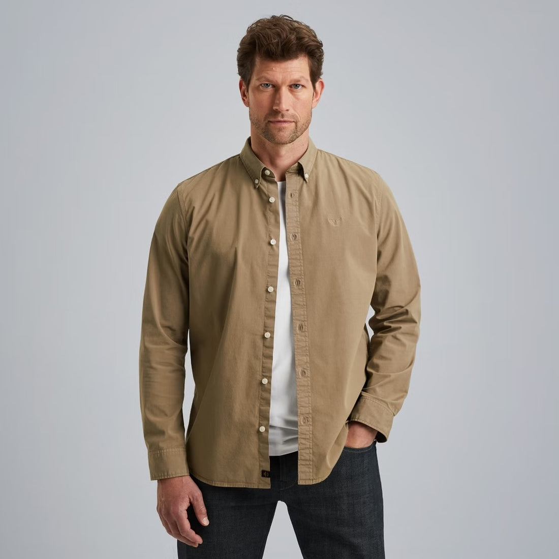 Overhemd American Classic - beige