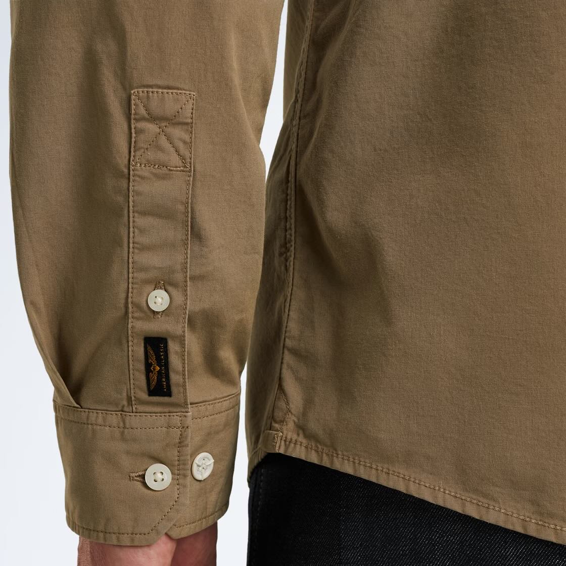 Overhemd American Classic - beige