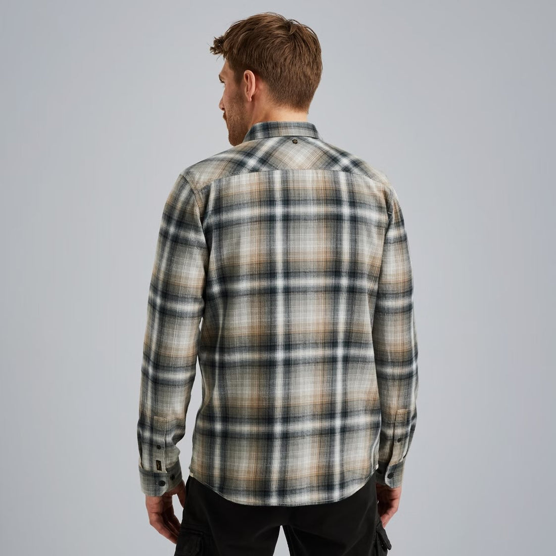 Overhemd geruit - blauw/groen