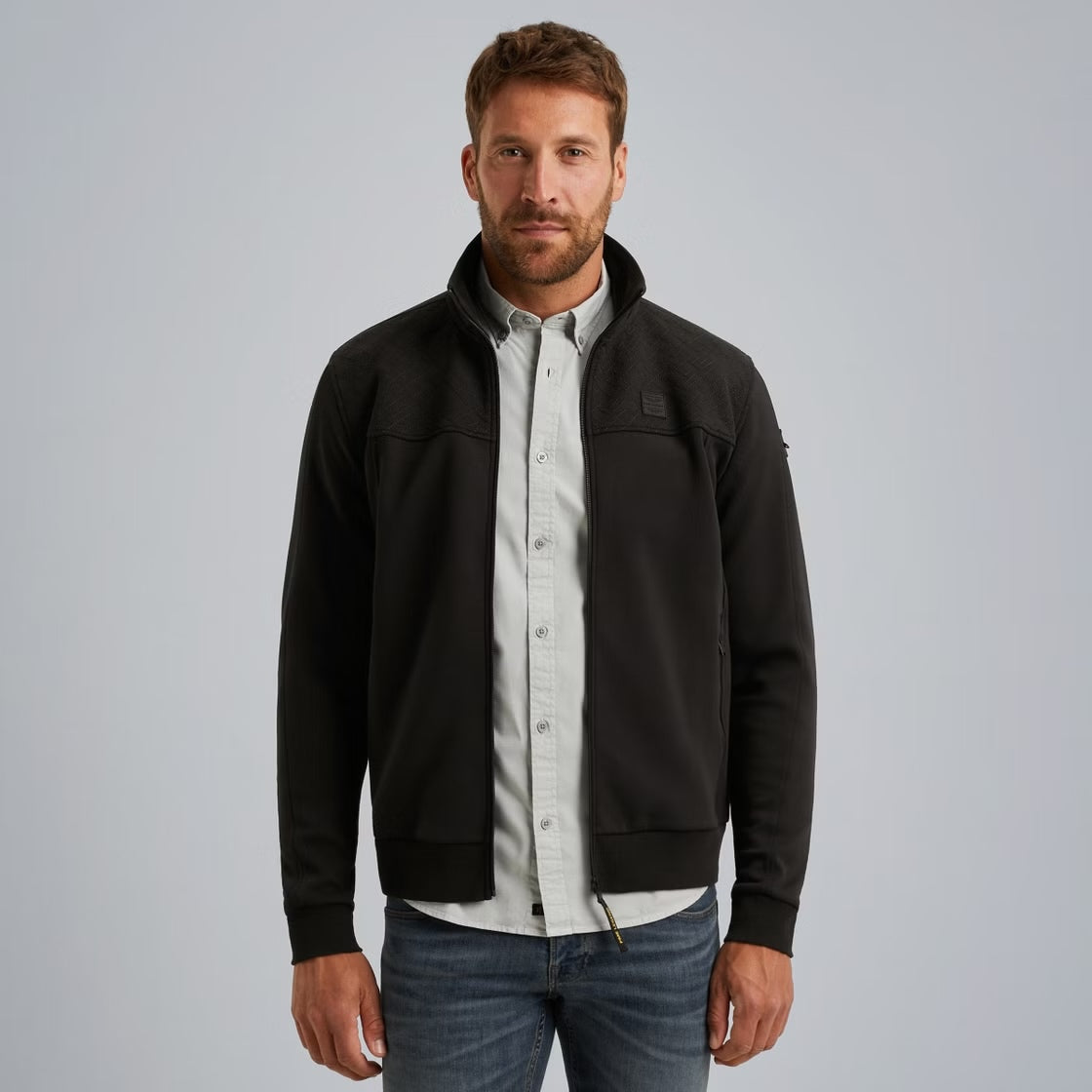 Vest sweat - zwart