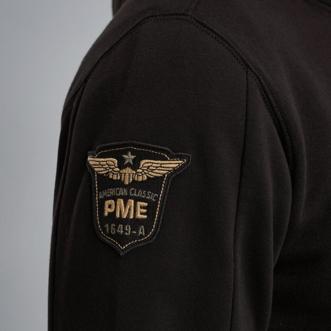 Hoodie met artwork - zwart