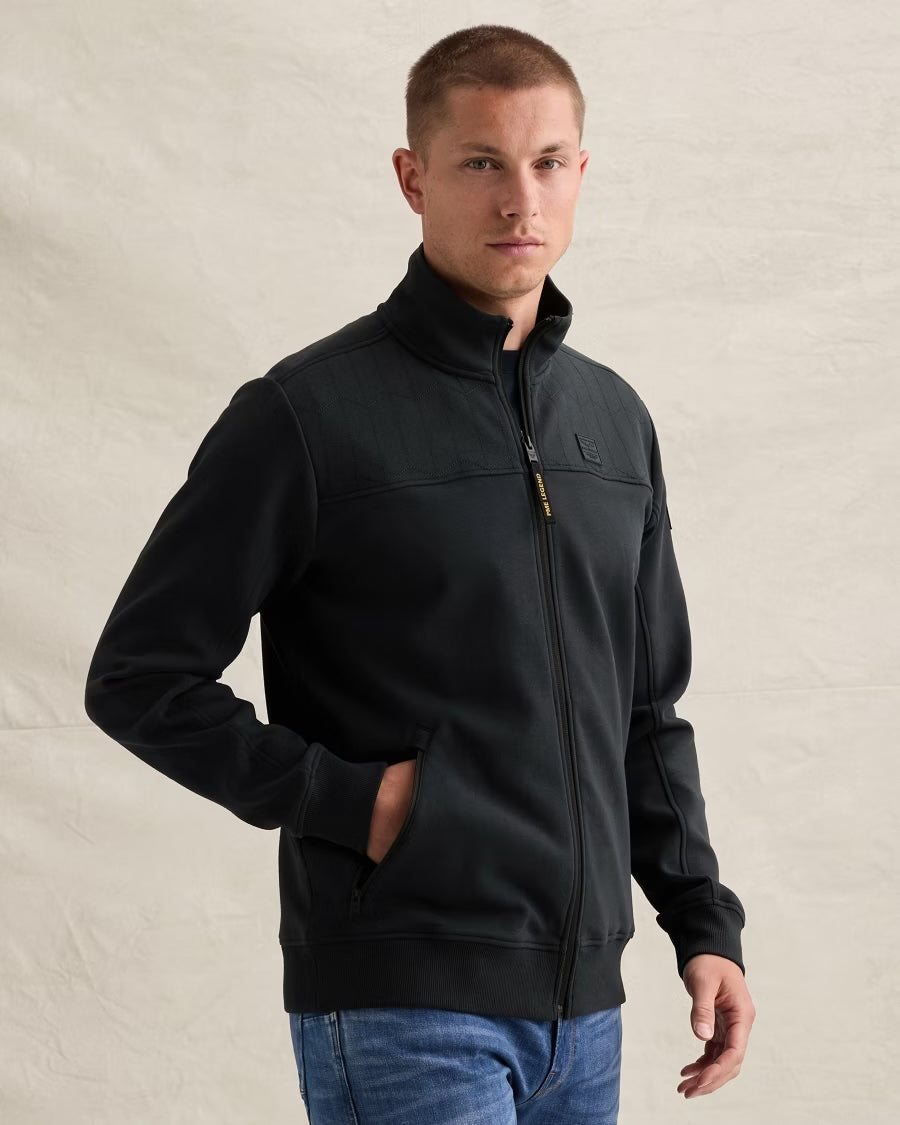Vest sweat met rits - salute