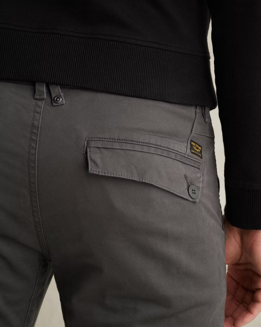 Chino american classic - PTR935 - donkergrijs