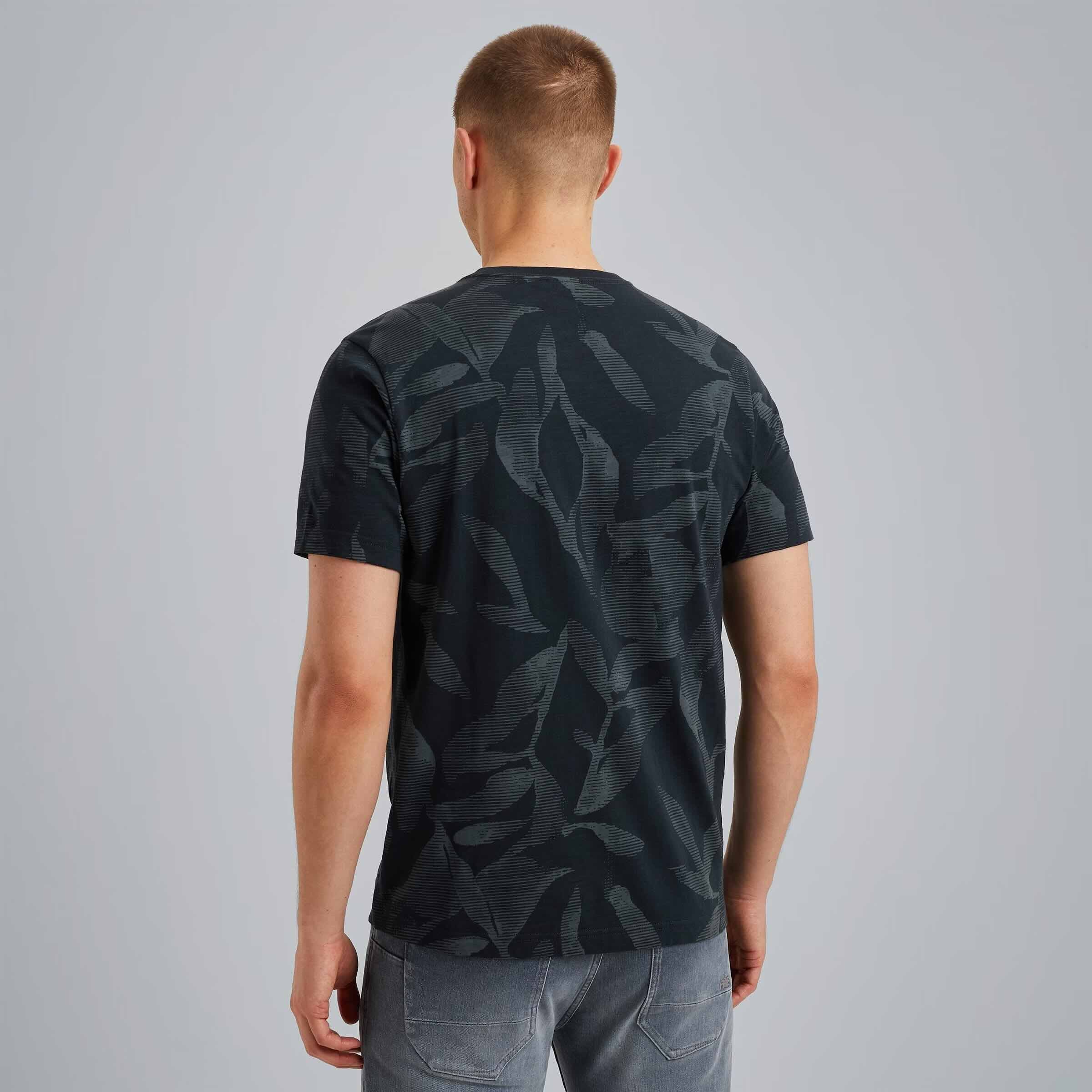 T-shirt slub jersey - blauw