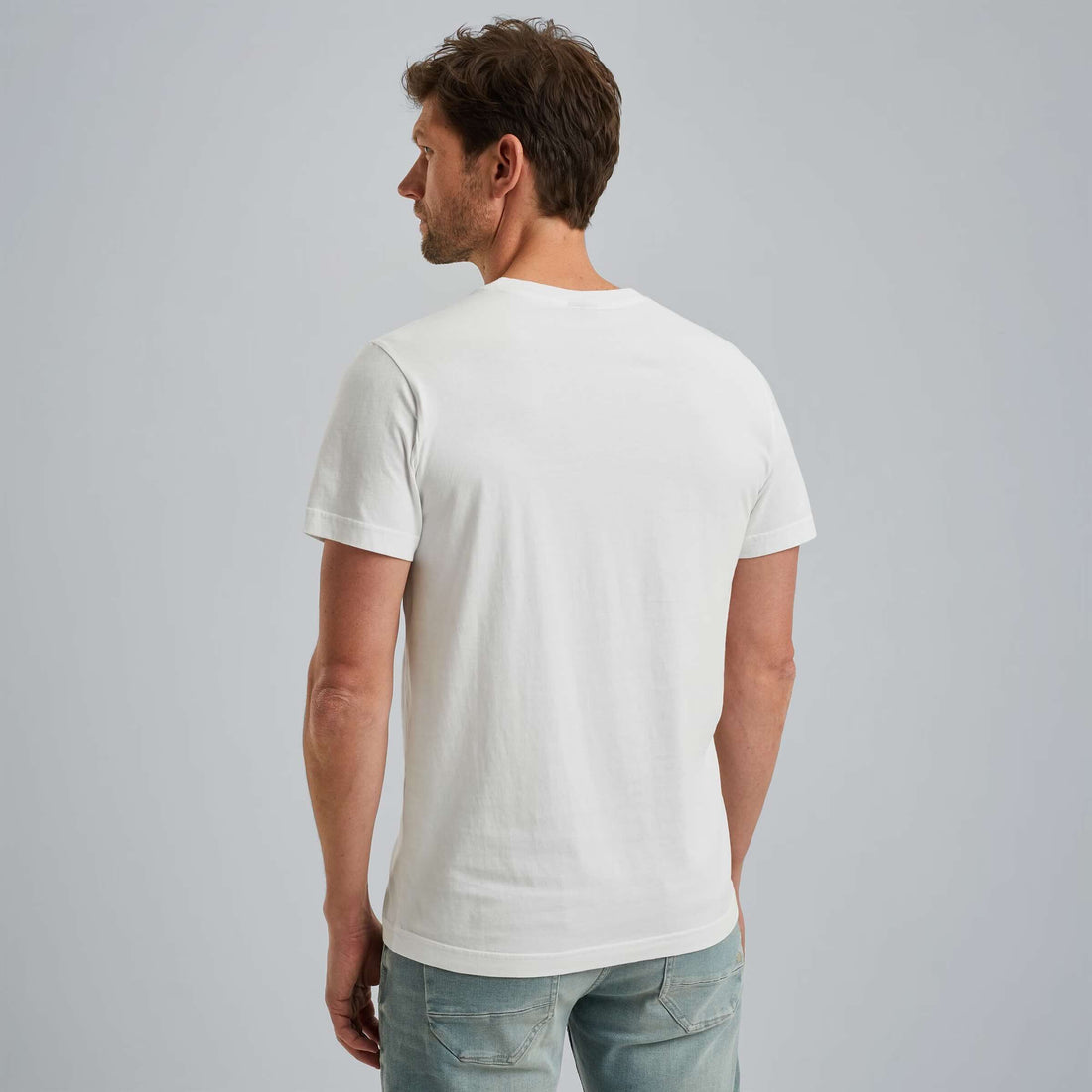 T-shirt met artwork - wit