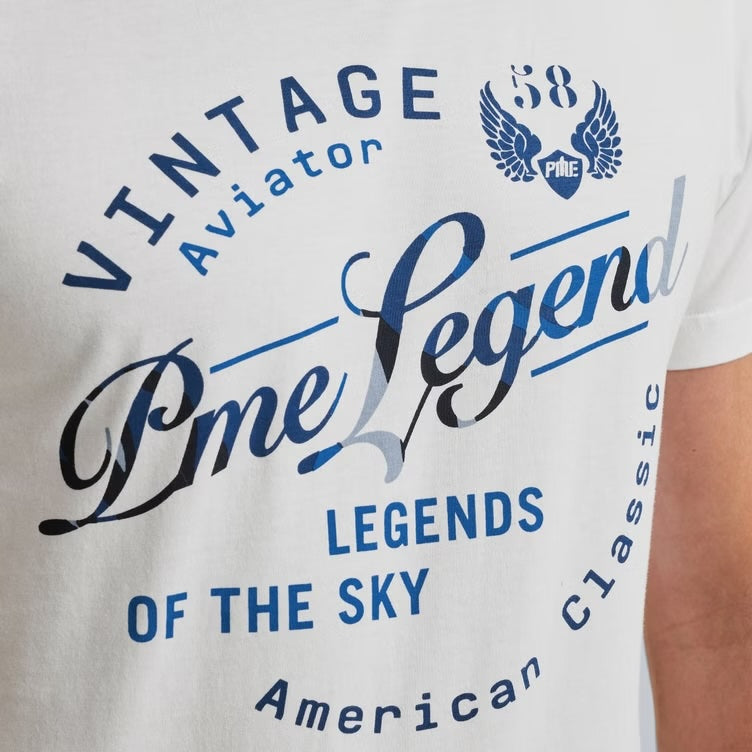 T-shirt met artwork - wit