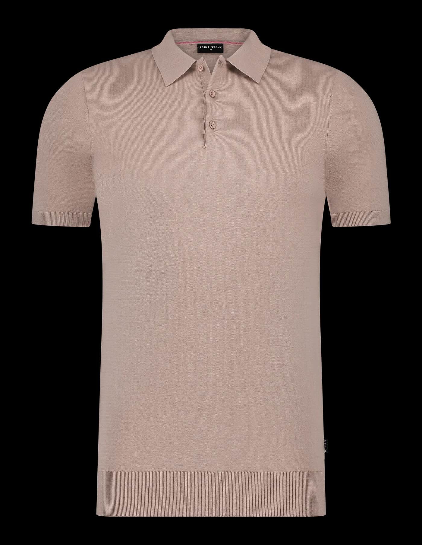 Polo CHRIS korte mouw - powderpink