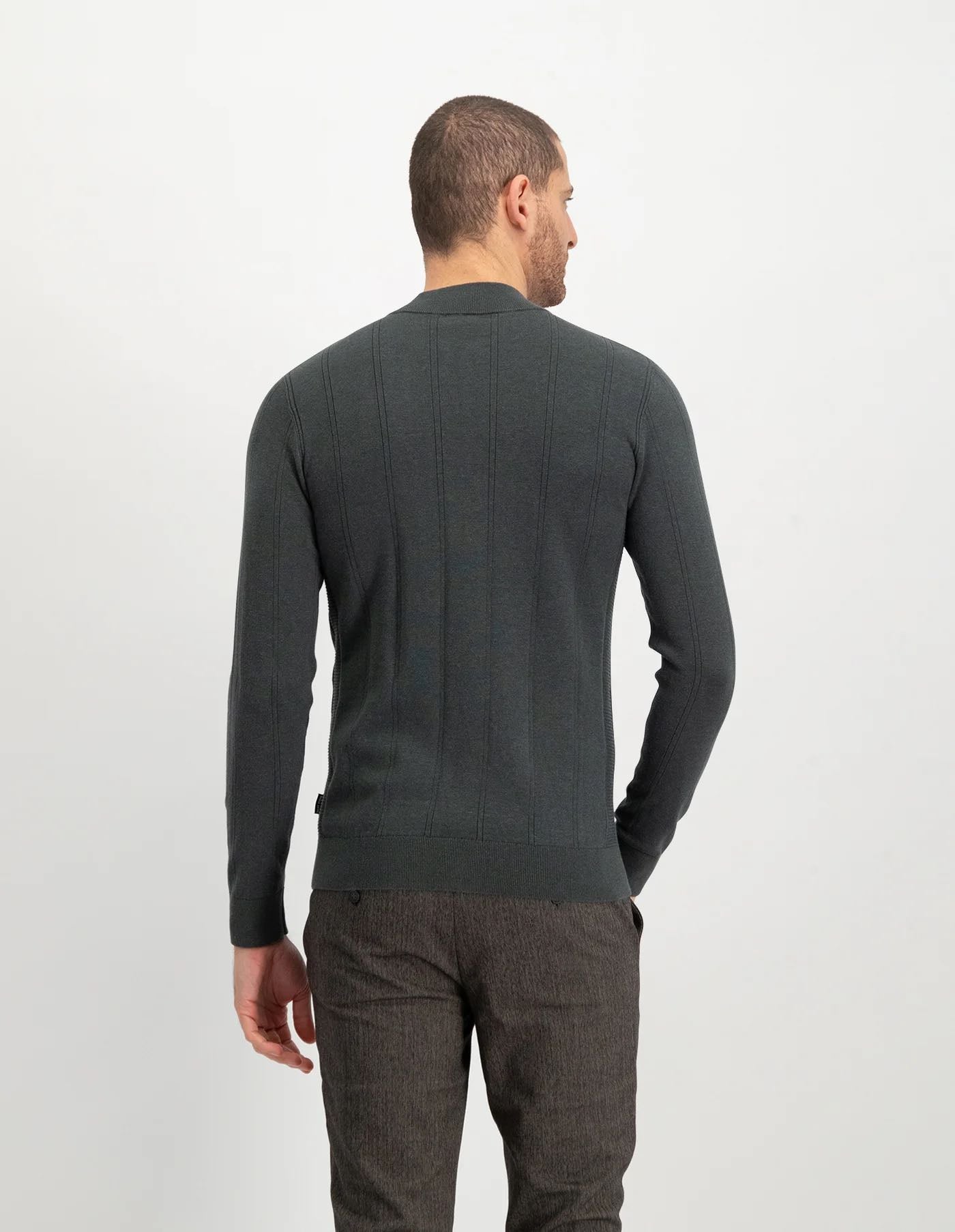 Trui SEAN met mock neck