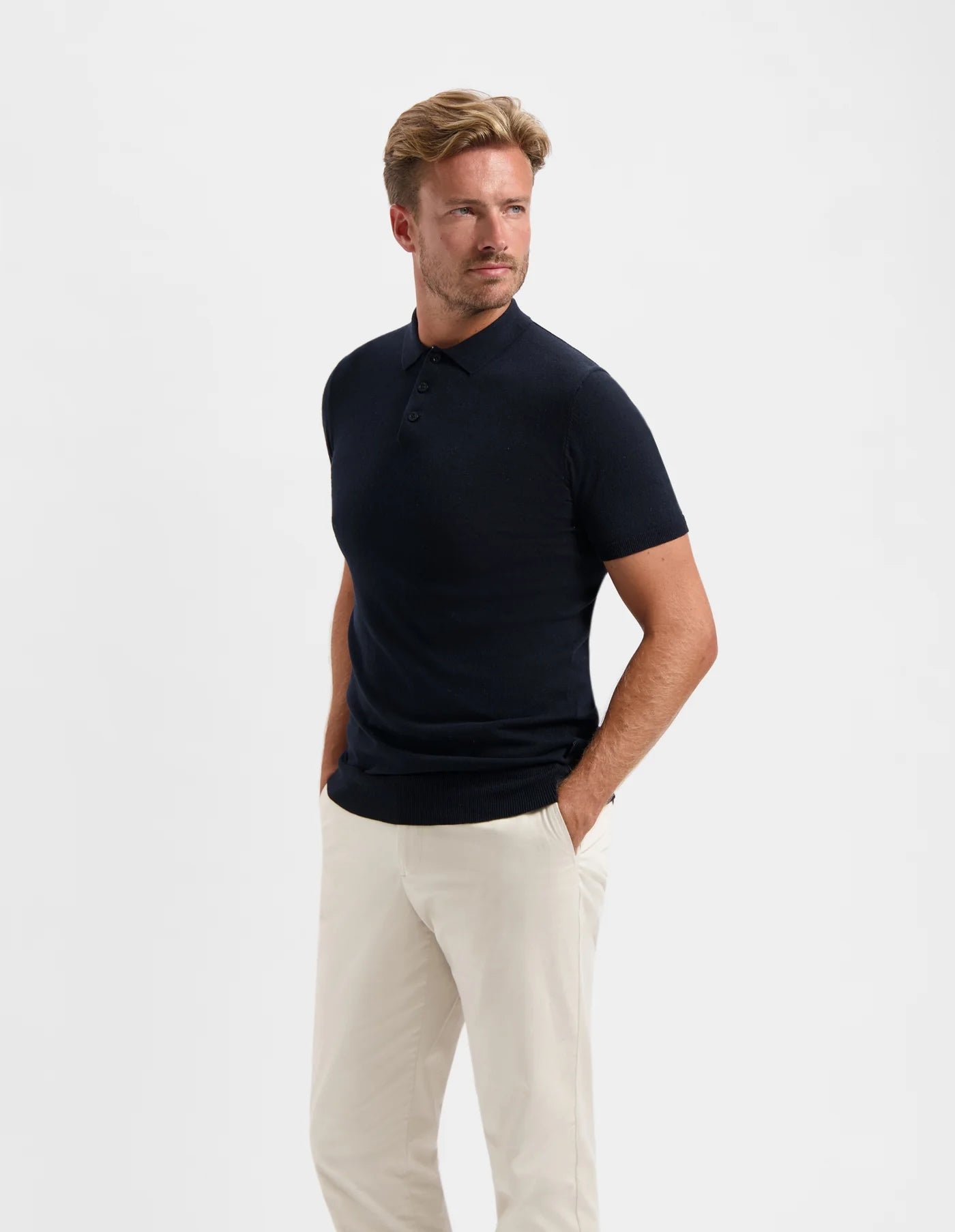 Polo VINCE korte mouw - darknavy