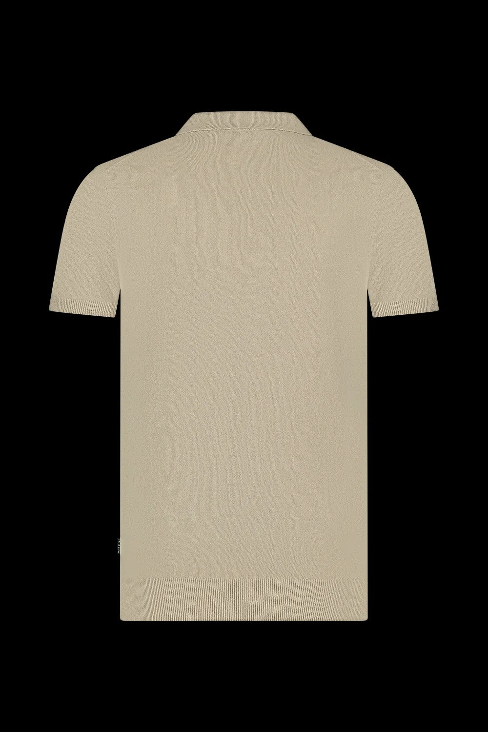 Polo VINCE korte mouw - sand