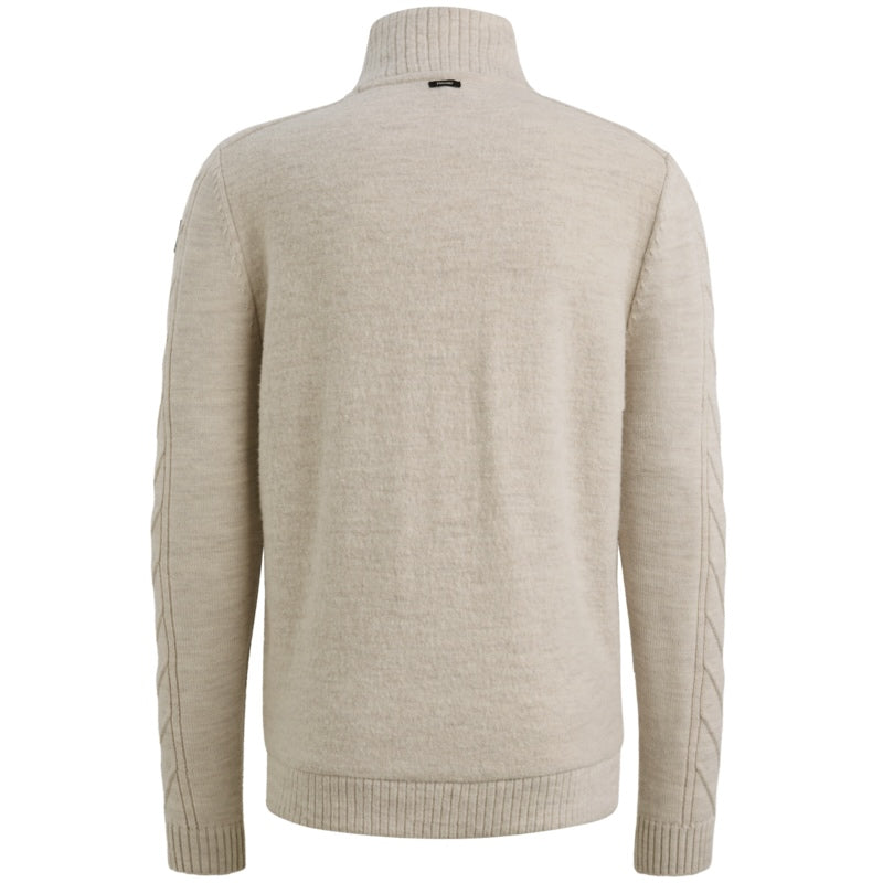 Vest wolblend - beige