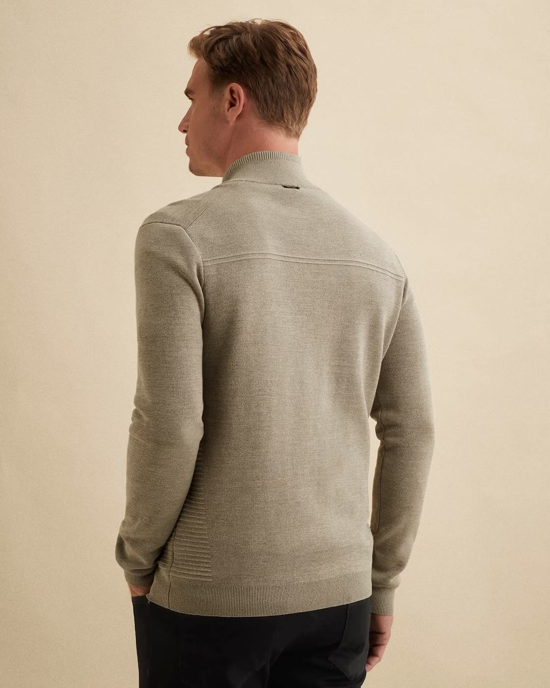 Vest met zakken - beige