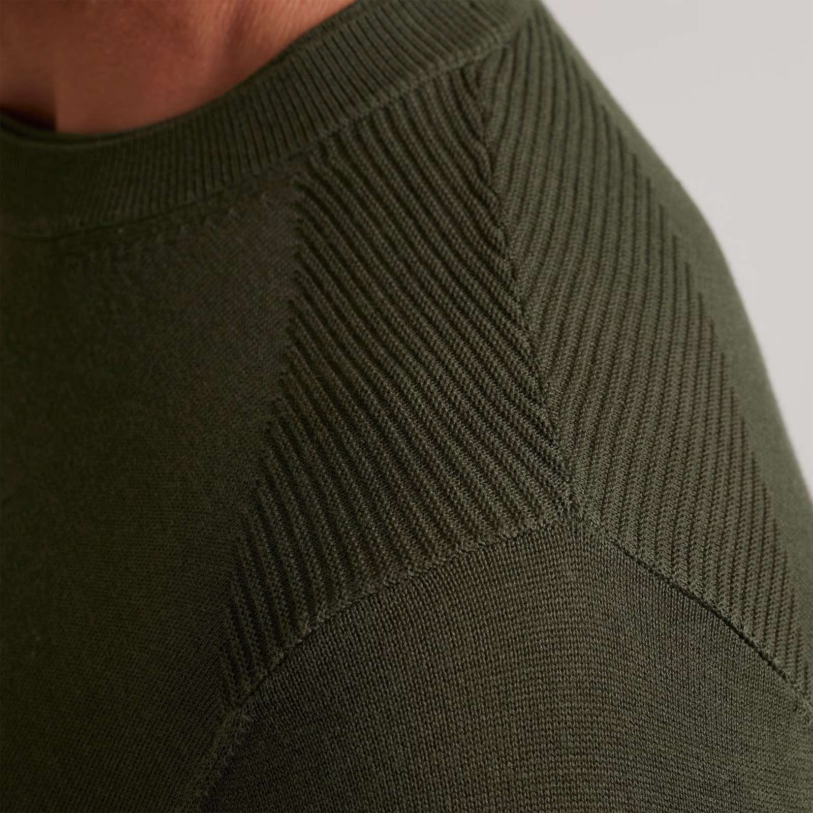 Trui ronde hals - groen
