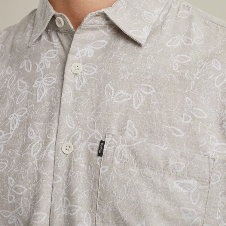 Overhemd jacquard - beige