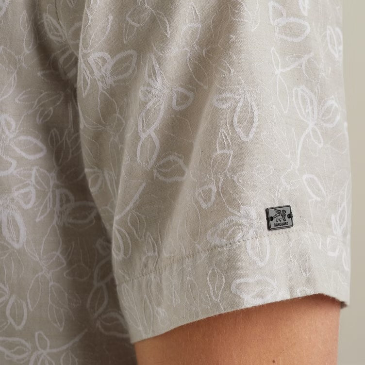 Overhemd jacquard - beige