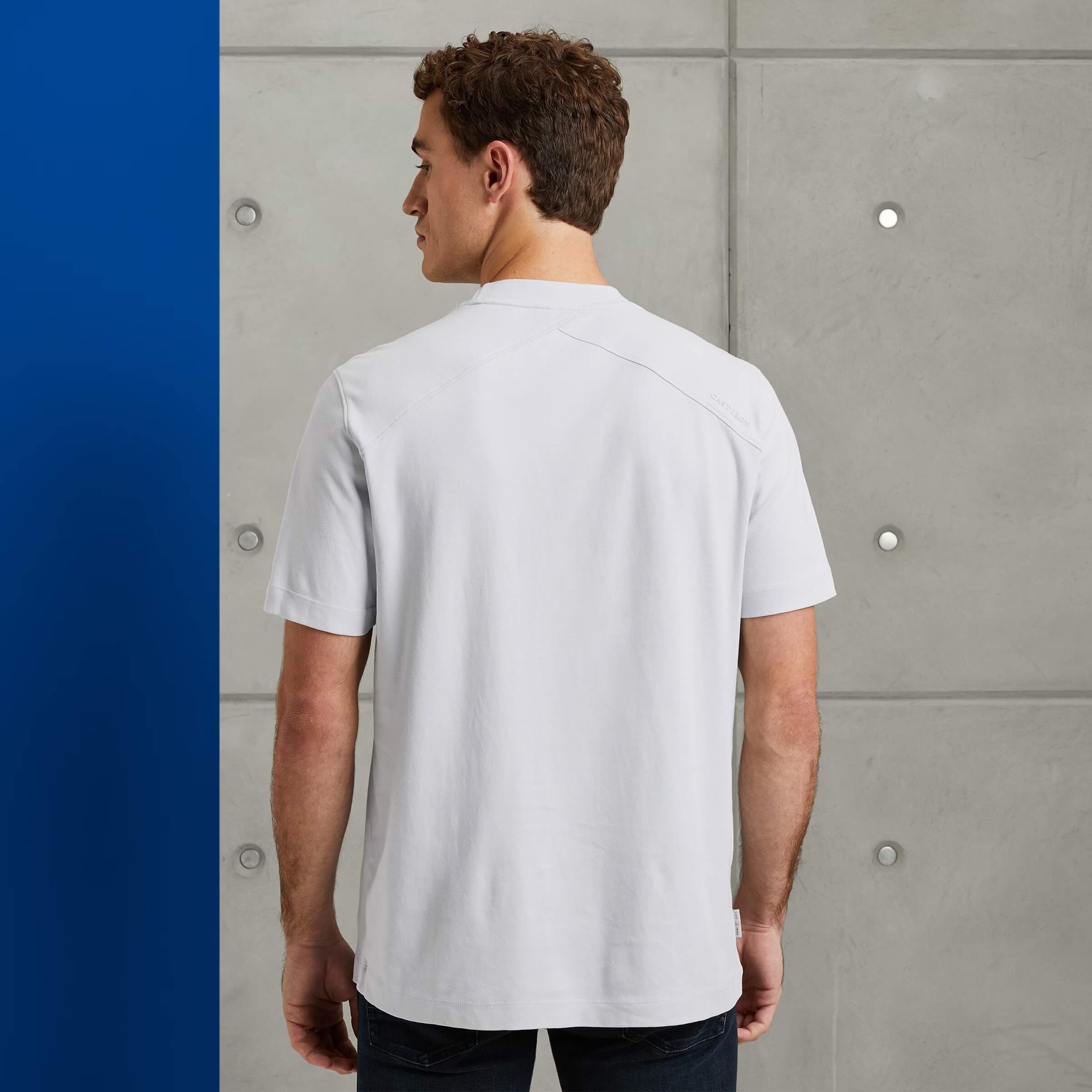 T-shirt ronde hals - blauwgrijs