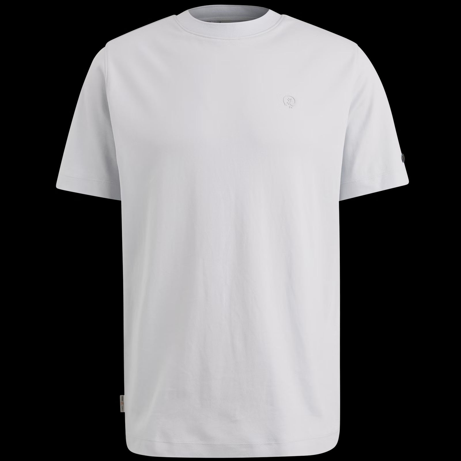 T-shirt ronde hals - blauwgrijs