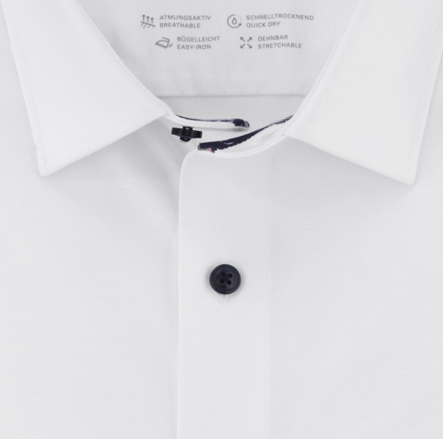 Overhemd Modern Fit Luxor 24/7 - wit