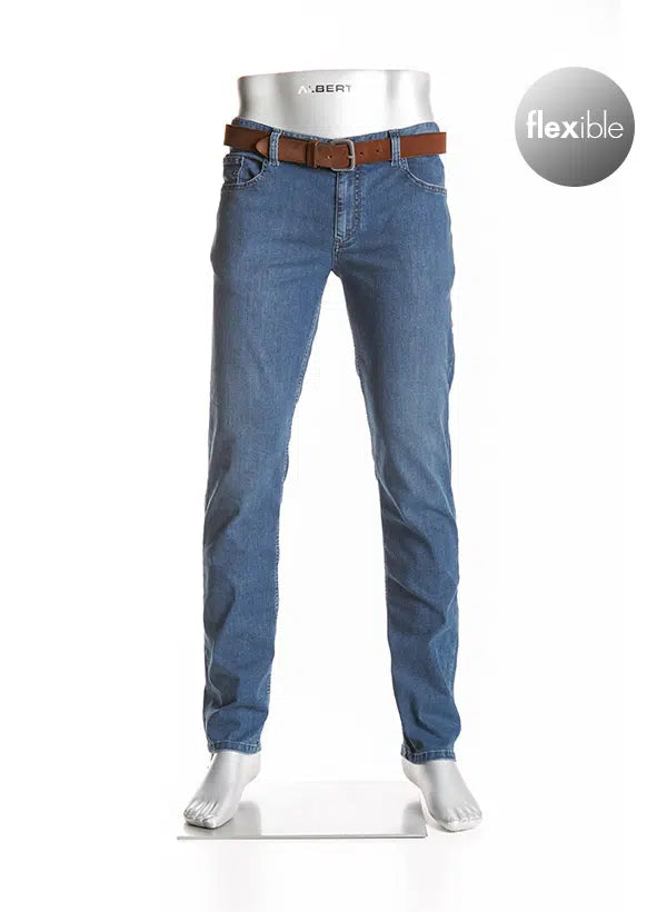 Jeans dun stretch - blauw